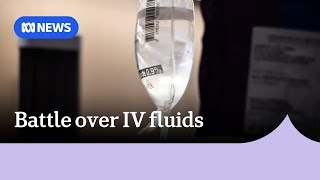 GPs competing with wellness companies for access to IV fluids  ABC NEWS [upl. by Bonine]