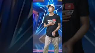 Golden Buzzer  Filipino boy makes all the judges cry with his amazing voice on Lady Gaga Song [upl. by Clothilde]