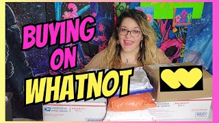 Buying On The WHATNOT APP Review and Unboxing Packages [upl. by Ennavoj981]