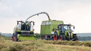 CLAAS XPERIENCE TOUR  Démonstration gamme de fenaison [upl. by Arlene]