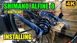 Shimano Alfine Nexus 78 Installing and adjusting 4K ebike [upl. by Eigger]