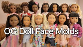 Our Generation Doll Face Molds [upl. by Notfol]