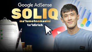 Google ADS da SOLIQ malumotnomasini toldirish 2024  Youtube [upl. by Sanbo]