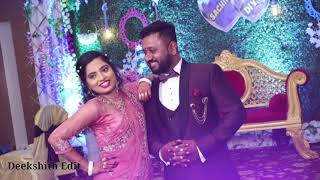 Sachin 💞 Divya  Wedding Reception Shoot  2021 [upl. by Munshi]