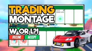 Jailbreak Trading Montage in Roblox Jailbreak Incredible Trades😫💦 roblox jailbreak episode 26 [upl. by Dranyam5]