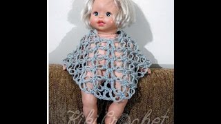 Crochet Solomons Knot Poncho [upl. by Candis]