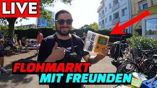 LIVE Flohmarkt Action  RetroFunde mit PatronY88 amp reiskanzlertv auf dem Dorftrödel  Reselling [upl. by Htedirem]