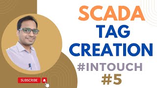 SCADA Tutorial 5  How To Create Tag in Wonderware Intouch SCADA Software Intouch SCADA Aveva [upl. by Emalia240]