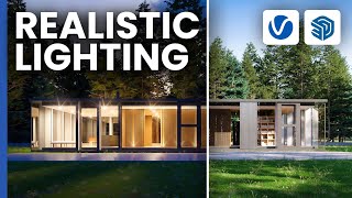 Lighting your scene in VRay for SketchUp [upl. by Jovitah]