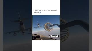 airplane is refueled in midair✈️ everyone better blow this up and sub shorts relatable viral [upl. by Hen933]