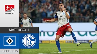 8 Goal Thriller in Season Opener  Hamburger SV  FC Schalke 04 53  MD1  Bundesliga 2 2324 [upl. by Gareri21]