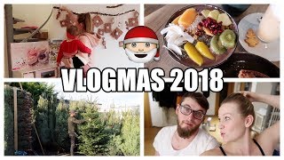 Vlogmas 2018  Ziehen wir um  Livereaktion 1Türchen von Liana  familyfirst [upl. by Ekyt]