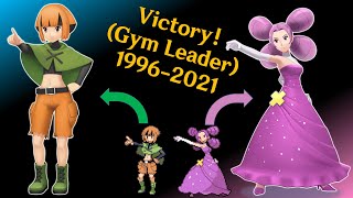 Evolution of Gym Leader victory themes 19962021 up to Brilliant DiamondShining Pearl [upl. by Myrtia]