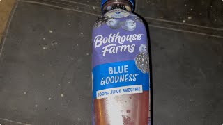 Bolthouse Farms Blue Goodness smoothie review [upl. by Oicnecserc870]