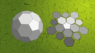 Truncated icosahedron puzzle assembly solution [upl. by Lauren916]