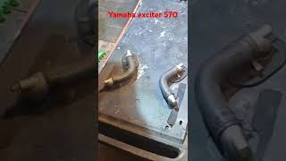 Снегоход yamaha exciter 570 замена антифриза [upl. by Haeli]