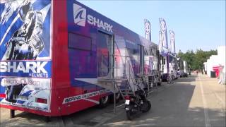 Moto GP 2015 Brno Pit Lane 13082015 [upl. by Nomaid]