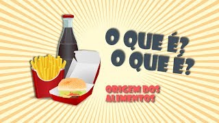 O QUE É O QUE É ORIGEM DOS ALIMENTOS  Árvore do Saber [upl. by Arita]