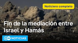 🔴 DW Noticias del 9 de noviembre Qatar dejará de mediar en la guerra de Gaza Noticiero completo [upl. by Martinson]