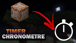 CHRONOMÈTRETIMER POUR VOS MINIJEUX  Créer un serveur de A à Z en Command Block [upl. by Sivrat]