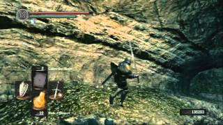 Dark Souls  Récupérer lanneau convoiteux en 5 minute chrono [upl. by Necyrb]