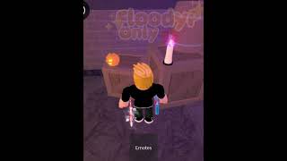 NEW MM2 🤫SECRET🤫floody roblox edit shorts [upl. by Lemmueu]