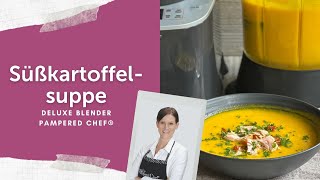 Cremige Süßkartoffelsuppe aus dem Deluxe Blender [upl. by Ettennyl]