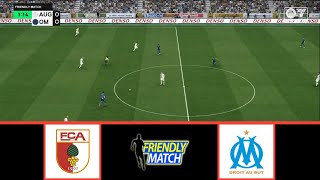 AUGSBURG VS OLYMPIQUE MARSEILLE  CLUB FRIENDLIES 2024  FOOTBALL LIFE 2024 [upl. by Marne]