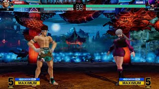 The King Of Fighters XV  Joe Higashi vs Orochi Shermie KOF15 Hard AI KOFXV [upl. by Siger]