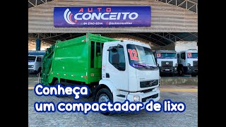 Compactador de Lixo  Como ele funciona [upl. by Ahsotal]