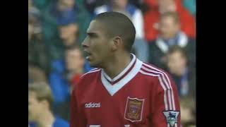 Stan Collymore scores the strangest goal ever seen at Ewood Park [upl. by Gayleen808]