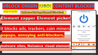 uBlock Origin uBO content blocker Tiger Technology [upl. by Lynnette]