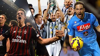 Supercoppa Italiana Tutti i Gol delle Ultime Dieci Finali [upl. by Reyna335]