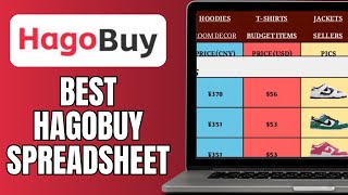 3 Best Hagobuy Spreadsheet [upl. by Nayllij]