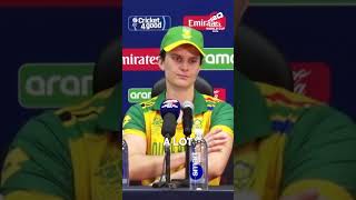 🗣️ South Africa skipper Laura Wolvaardt after T20WorldCup Final WhateverItTakes [upl. by Nniuqal]