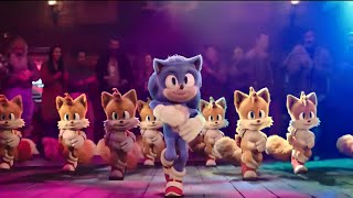 SONIC 2 MOVIE  SOUNDTRACK DANCE  Uptown Funk [upl. by Ytissac946]