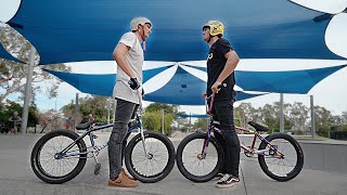 Ryan Williams vs Andrew Hutchison  Skatepark Game of BIKE [upl. by Becht]