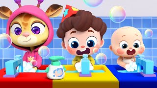 Clean Hands Song  Wash Your Hands  Good Habits Song  Nursery Rhymes amp Kids Songs  BabyBus [upl. by Janean369]