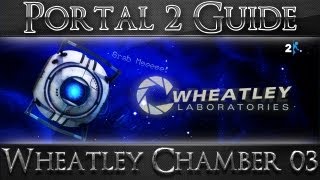 Portal 2 Wheatley Test Chamber 03 Walkthrough [upl. by Marfe]