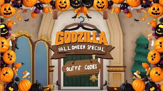 RHS GODZILLA HALLOWEEN OUTFIT CODES Robloxian Highschool ft Eclipse Mothman [upl. by Leon216]