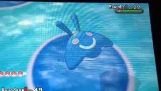 How to findcatch Mantyke in Pokemon XY [upl. by Harneen208]