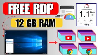 How to Get FREE Windows RDP  VPS  In 2024  Windows 10 RDP  Admin RDP  Cloud RDP FAST Internet [upl. by Notniv170]