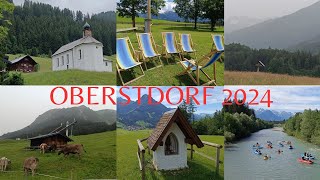 Oberstdorf Allgäu  Urlaub in Deutschland 2024 Teil11  Sehenswürdigkeiten Tipps Fischen Bolsterlang [upl. by Htebsle]