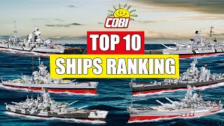 TOP 10 Ship sets from COBI in 2022  Based on fan votes [upl. by Ardnnek746]