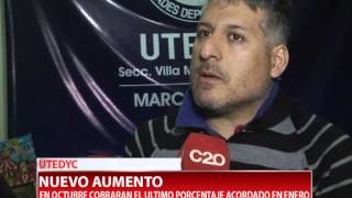 UTEDYC NUEVO AUMENTO  MARCELOS SALAS [upl. by Xed]