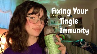 ASMR  Fixing Your Tingle Immunity Fast amp Aggressive Triggers Mouth Sounds Mic Triggers and More [upl. by Ahseikan]