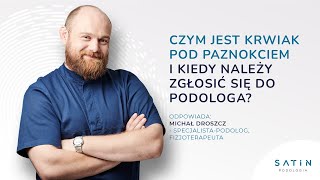 Czym jest krwiak pod paznokciem i kiedy należy zgłosić się do podologa [upl. by Ynney]