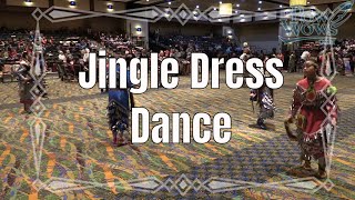 Jingle Dress Dance  2023 Prairie Island Winter Wacipi Pow Wow  Powwowscom [upl. by Madaras288]