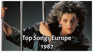 Top Songs in Europe in 1987 [upl. by Ecraep]