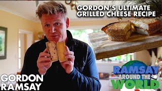 Gordon Ramsays Ultimate Grilled Cheese Sandwich  Ramsay Around the World [upl. by Ardnassak802]